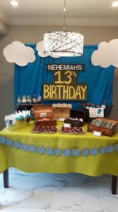 My Sons Fortnight Themed Bday Party Dessert Table 13th Birthday Parties Birthday Party Decorations Boy Birthday Parties
