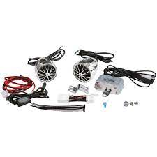 Pyle 400 Watt Mounted Motorcycle And Atv And Snowmobile Amp Weatherproof Dual Handlebar Spea Bluetooth Sound System Best Portable Bluetooth Speaker Car Audio
