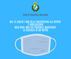 Arrivati a quella cifra, potremo circolare all'aperto senza mascherina. Uso Delle Mascherine All Aperto Citta Di Peschiera Borromeo