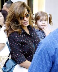 Eva Mendes Takes A Ride With Her And Ryan Gosling S Daughter
