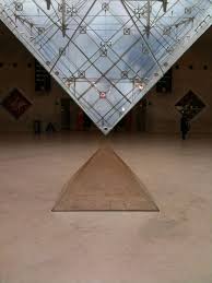 Inverted Pyramid In The Louvre Museum As In The Da Vinci Code Louvre Pyramids Inverted Pyramid