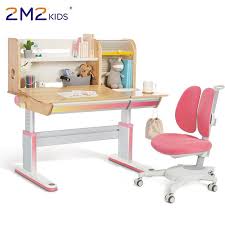tailor made for growing children high quality e0 grade imported birch solid wood materials and international kids study desk kids desk chair kids study chair