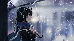 Yukino Yukinoshita In Snow Oregairu 3840x2160 More In Comments Romantic Anime Anime Music Yahari Ore No Seishun