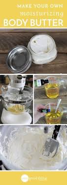 Homemade Body Butter That S Great For Dry And Sensitive Skin Types Diy Bader Hautpflege Kosmetik Selbst Herstellen