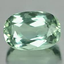 3 21 Ct Natural Light Green Aquamarine Gemstone Oval Shape Green Aquamarine Aquamarine Gemstone Light Green