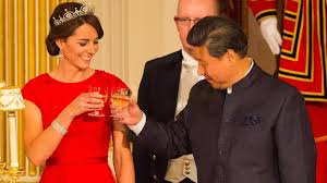 Chinese president gets right royal red ...
