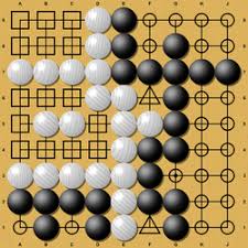 Juego de mesa antiguo chino weiqi damas go, juegos familiares para niños y amigos, juego de mesa educativo de entretenimiento. Go Wikipedia La Enciclopedia Libre