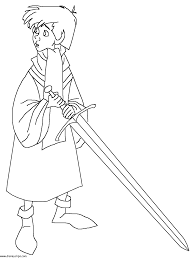 Jpg source use the download button to find out the full image of king arthur coloring pages printable, and download it for a computer. The Sword In The Stone Coloring Page Fun Stuff Coloring Pages Sword In The Stone Disney Coloring Pages