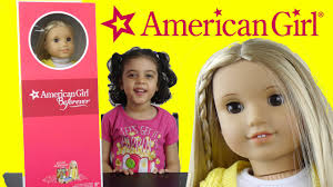 فتح صندوق أمريكان قيرل ألعاب بنات American Girl Julie Unboxing