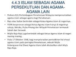 Mengenai agama islam dalam perlembagaan dan mereka juga mengetahui. Bab 4 Perlembagaan Malaysia