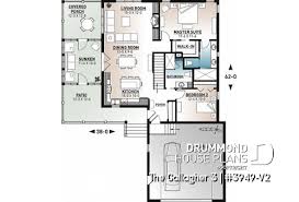 View our walkout basement house plans portfolio. Sloped Lot House Plans Walkout Basement Drummond House Plans