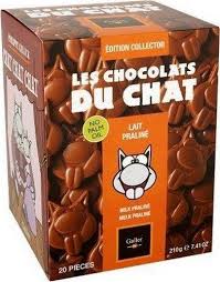Galler Chocolat Du Chat Au Lait Praline 20p