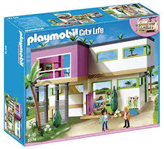 Playmobil 5574 Villa Moderne Descriptif Produit Bienvenue Dans La Maison Moderne Elle Est Maison Moderne Playmobil Manoirs De Luxe Playmobil