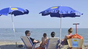 Camping union lido, cavallino, veneto, italy. Privatstrand Union Lido