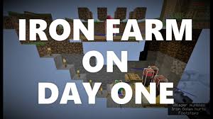 Mining is a thing of the past when players make this iron farm, as it can produce up to three hundred iron. Tutorials Iron Golem Farming Official Minecraft Wiki