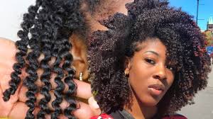 Change white hair to black hair naturally !! Perfect Twistout Everytime On Type 4 Natural Hair Lasts 7 Days Youtube