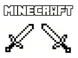 minecraft coloriage epee mandala