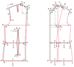 Gerber system, pattern grading & marking for the men's, women's popular pattern co. Grading A Basic Bodice Block M Mueller Sohn