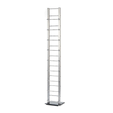 Maybe you would like to learn more about one of these? Retro Design Cd Stand Cd Rack Lounge Tower 138 Metal Aluminium With Glass Storage Shelf Silver Buy Online In Aruba At Aruba Desertcart Com Productid 53445731