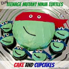 Tmnt teenage mutant ninja turtles birthday party supplies and decorations for boys include cake topper ballons banner table party favors bundles 3.9 out of 5 stars 24 1 offer from $19.99 Easy Teenage Mutant Ninja Turtles Cake The Joys Of Boys