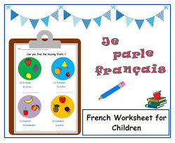 French Learning Actvity School Printable Learn Names Of Etsy Learn French Worksheets For Kids Printable Activities