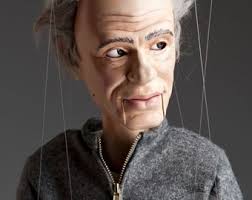 Ritter Adrian Holz handgeschnitzte Marionette