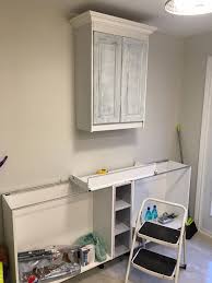 Ikea laundry ikea laundry room room storage diy cabinet makeover kitchen cabinet makeover white ikea laundry room kitchen: How We Painted Kitchen Cabinets For Our New Kitchen Nook Ikea Hackers