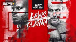 Burns was a mixed martial arts event produced by the ultimate fighting championship that took place on february 13, 2021 at the ufc apex facility in enterprise, nevada, part of the las vegas metropolitan area, united states. Ufc Fight Night Presented By U S Army Lewis Vs Oleinik Main Card Espn Deportes