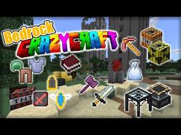 Crazy craft is a modpack for minecraft distributed by the void launcher which was made by theatlanticcraft team. The Best Crazy Craft Mod Pack For Minecraft Pe Bedrock 1 17 Youtube