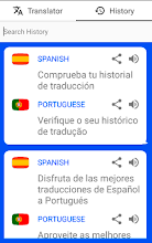 Traductor en línea gratuito y mejorado con definiciones, pronunciaciones, sinónimos y ejemplos. Portugues Espanol Traductor Sinonimos Textos Aplicaciones En Google Play