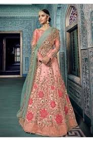 Every bride wants to look mesmerising well, indian weddings are an extravagant affair. Buy Light Pink Silk Indian Wedding Lehenga In Uk Usa And Canada