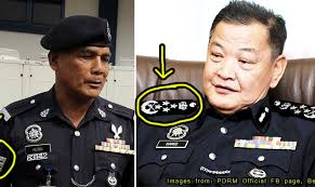 Piagam keadilan diraja ) authorised the establishment of the court of judicature in penang, then known as the prince of wales'. Inside Pdrm S Rank System What Each Star And Stripe On Their Uniforms Mean