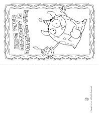 Happy birthday roses coloring page. Coloring Pages Birthday Card For Boy Coloring Home