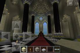 If you want to give the throne a superior look, you can add a carpet using red sandstones. Minecraft Throne Room Design Novocom Top
