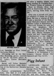 Obituary for HENRY KREY