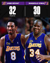NBA on ESPN - 20 years ago today, Kobe Bryant and Shaquille O' Neal  combined for 62 points to upend the Philadelphia 76ers in Game 3 of the NBA  Finals 🔥 | Facebook