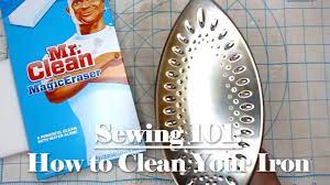 Sewing 101: How To Clean Your Iron - Youtube