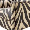 6 pcs stretch washable chair slipcovers red leopard and zebra animal print chair covers set dining chair seat protector for home, hotel, ceremony. 1