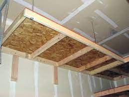 Garage Hanging Storage Diy Garage Design Ideas And More Diy Overhead Garage Storage Overhead Garage Storage Garage Hanging Storage