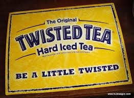 Vintage The Original Twisted Tea Metal Sign From Mulewagon Com This Metal Advertising Sign Looks Like It Has Never Been Hun Twisted Tea Brewing Tea Iced Tea