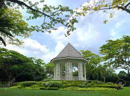 The national orchid garden is located inside, which boasts more than 2000 hybrids of orchids. Singapore Botanic Gardens Bandstand Stock Photo Picture And Royalty Free Image Image 99609608