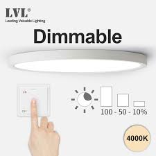 Read and understand all the installation instructions that are included with your. Flush Mount Led Ceiling Light Fixture Dimmable 220v 12w 18w 4000k For Kitchen Bedroom Livingroom Bathroom Modern Ceiling Lamp Big Deal 763b Cicig
