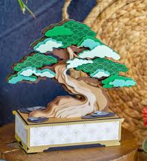 NEW Patron Exclusive Design! This layered bonsai tree design is now  available for Heron and Swan-level patrons of Designs By Miss Mandee.  Finally, a houseplant that won't die under my care! 😅