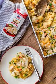 The best leftover turkey recipes are quick, easy, and will use up whatever thanksgiving leftovers you have. Leftover Turkey Casserole Dinner Then Dessert