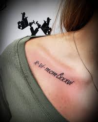 There are lots of online convertors for you to check exactly what your preferred number would look like as a roman numeral tattoo. 80 Most Inspirational Minimalist Tattoos Creative Designs To Choose Saved Tattoo