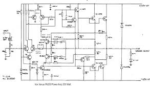 Amplifier printed circuit board layout is a schematic drawing of copper wiring patterns done on a circuit board. Vox Vintage Circuit Diagrams