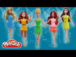 Who knows maybe some of the other things we were told don't exist, are real. Play Doh Disney Princesses Tinker Bell And Friends Inspired Costumes Youtube