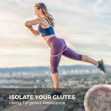Standing glute squeeze resistance band. Do Booty Bands Work