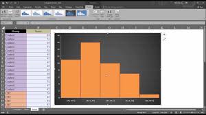 Managing Histogram Bins In Microsoft Excel Including Bin Width And Number Youtube