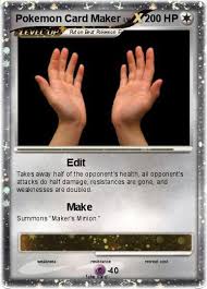 However, the only shortcoming of this site is that after generating a pokemon card, a watermark occurs that can. Pokemon Pokemon Card Maker 1